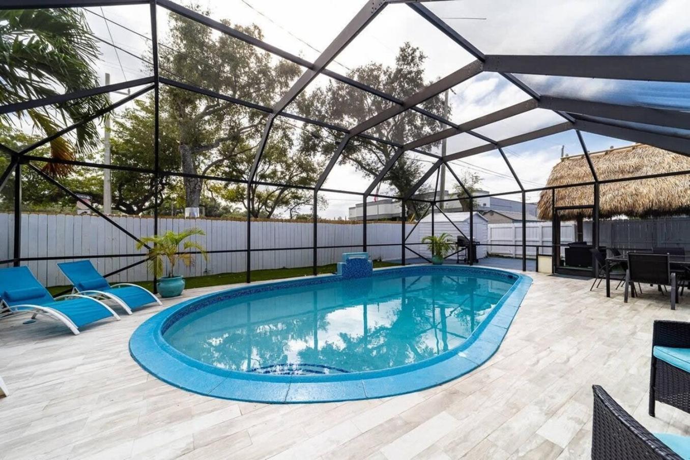 Private Heated Pool Villa In Ftl Near Beach Fort Lauderdale Dış mekan fotoğraf